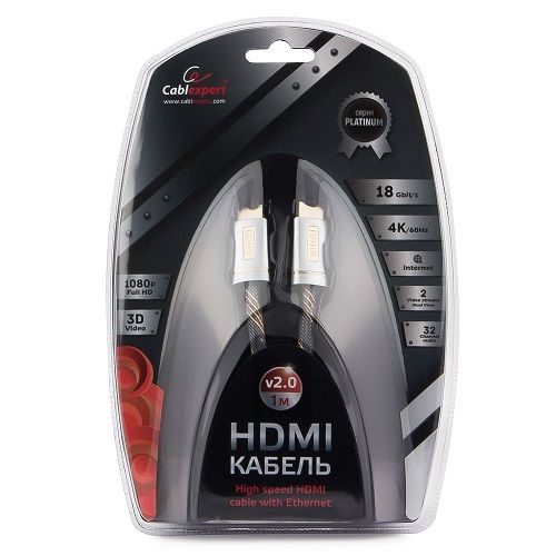 

Кабель HDMI Cablexpert CC-P-HDMI02-1M, CC-P-HDMI02-1M