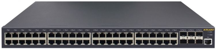 

Коммутатор управляемый Kyland SICOM6648G-Lite 4 10Gigabit Fiber ports(SFP+) + 24 Gigabit POE ports, AC220V power supply, POE power 370W Fan, 1U height, SICOM6648G-Lite