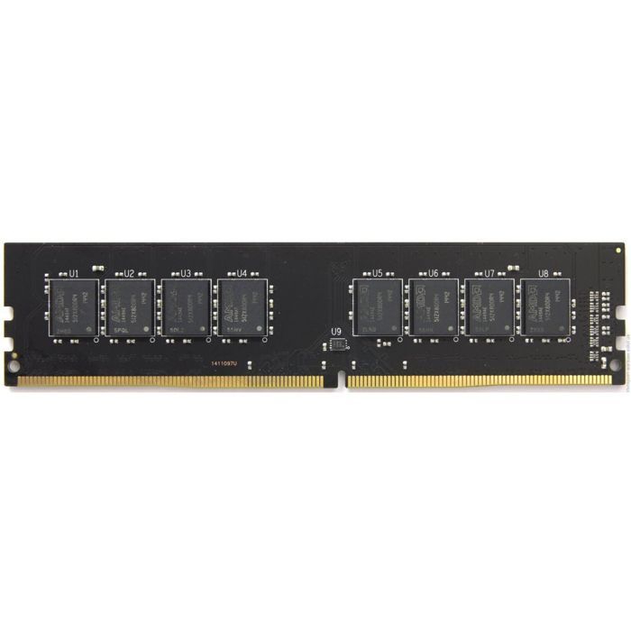 

Модуль памяти DDR4 4GB AMD R744G2400U1S-UO R7 Performance PC4-19200 2400MHz CL17 288-pin 1.2V XMP Радиатор OEM, R744G2400U1S-UO