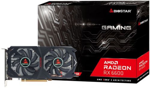 Видеокарта PCI-E Biostar Radeon RX 6600 (VA6606RM81) Radeon RX 6600 (VA6606RM81) - фото 1