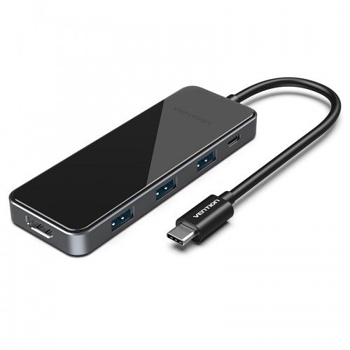 

Разветвитель Vention USB-C > HDMI v2.0/3xUSB 3.0 OTG/PD, USB-C > HDMI v2.0/3xUSB 3.0 OTG/PD