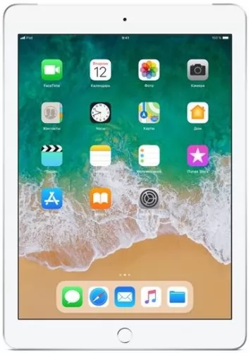 Apple iPad Wi-Fi + Cellular 32GB - Silver (NEW 2018) (MR6P2RU/A)