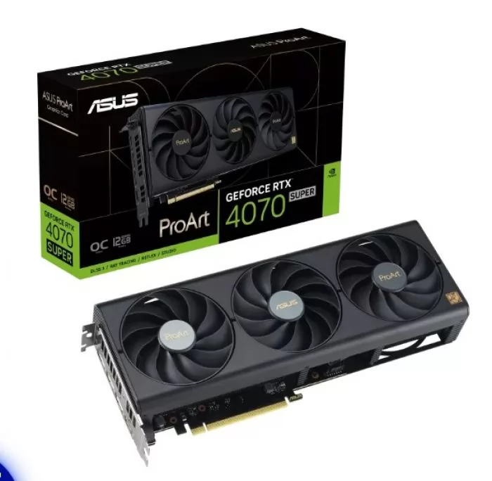 ASUS GeForce RTX 4070 SUPER ProArt OC (PROART-RTX4070S-O12G)