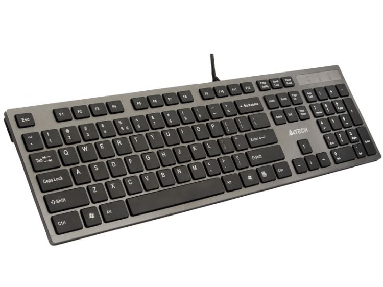 цена Клавиатура A4Tech KV-300H 2*USB