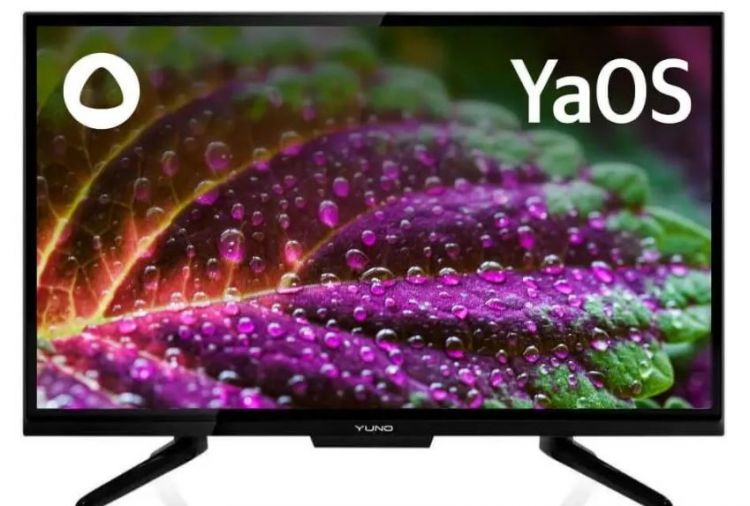 

Телевизор Yuno ULX-24TCS221 (B) LED 24" Яндекс.ТВ черный HD 50Hz DVB-T2 DVB-C DVB-S DVB-S2 WiFi Smart TV (RUS), ULX-24TCS221 (B)