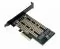 Gembird MF-PCIE-NVME-SATA