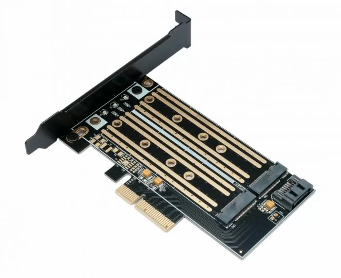 Gembird MF-PCIE-NVME-SATA