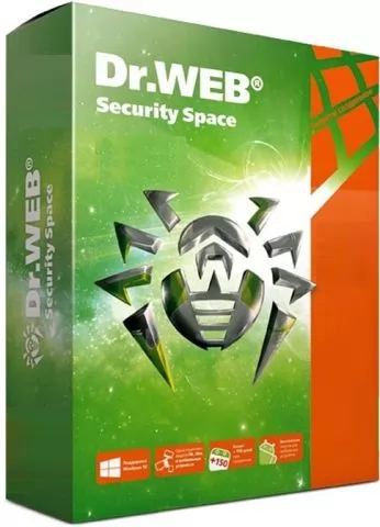 Dr.Web Security Space. Продление 1 ПК/1 год