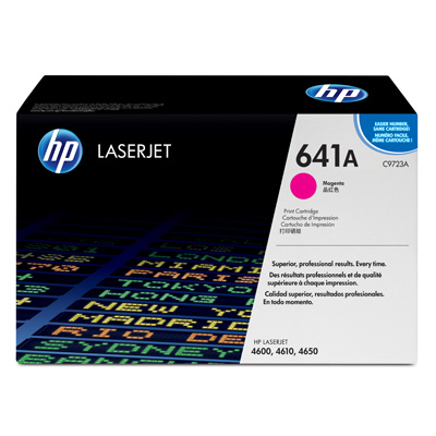 

Картридж HP 641A C9723A для принтера color LaserJet 4600 magenta, 641A