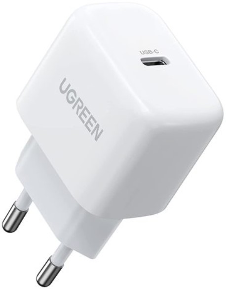 

Зарядное устройство сетевое UGREEN CD272 40942_ USB Type-C, 30W, цвет: белый, CD272