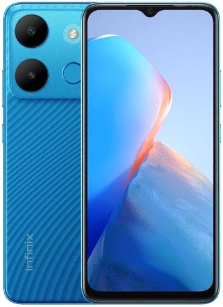 

Смартфон Infinix SMART 7 3+64GB Peacock Blue 6.6" IPS HD+ (720*1612), MediaTek MT6761, 4хCortex-A53 2.0GHz, 13MP+AI Lens+5MP front, 5000mAh, Android 1, SMART 7 3+64GB Peacock Blue