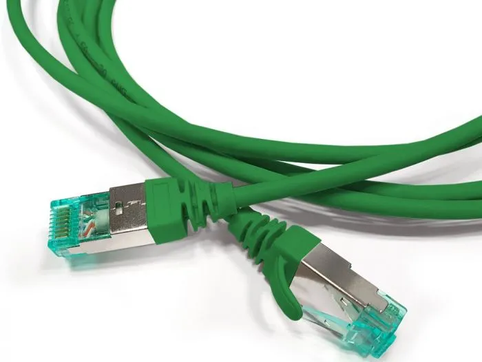 Hyperline PC-LPT-SFTP-RJ45-RJ45-C6a-1.5M-LSZH-GN