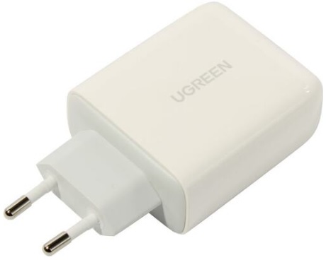 

Зарядное устройство сетевое UGREEN CD199 70264 2*USB Type-C, 36W, цвет: белый, CD199