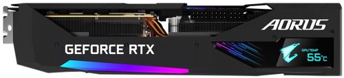 Видеокарта PCI-E GIGABYTE GeForce RTX 3070 Ti AORUS MASTER (GV-N307TAORUS M-8GD) 8GB GDDR6X 256bit 8nm 1188/19000MHz 3*HDMI/3*DP RTL GeForce RTX 3070 Ti AORUS MASTER (GV-N307TAORUS M-8GD) - фото 4