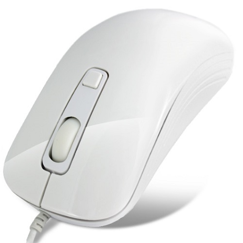 Мышь Crown CMM-20 White USB CM000001056 1000/1600dpi, 4 кнопки, plug play, 1.3м