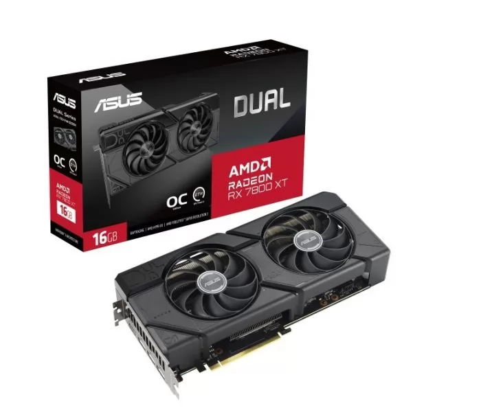 ASUS Radeon RX 7800 XT (DUAL-RX7800XT-O16G)