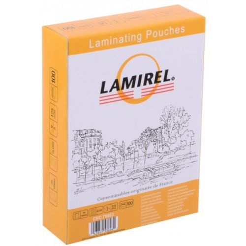 Пленка Fellowes LA-78663 для ламинирования Lamirel 75x105мм, 125мкм, 100шт