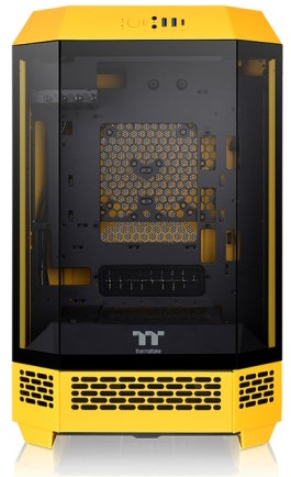 

Корпус mini-ITX Thermaltake The Tower 300 Bumblebee CA-1Y4-00S4WN-00 желтый, без БП, 2*USB3.0, audio, The Tower 300 Bumblebee