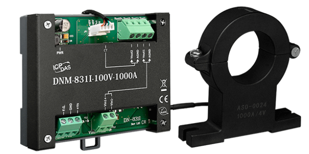 

Преобразователь ICP DAS DNM-831I-100V-1000A 1 Channel Voltage Attenuator and 1 Channel Current Transformer (1000A) (Metal) (RoHS), DNM-831I-100V-1000A