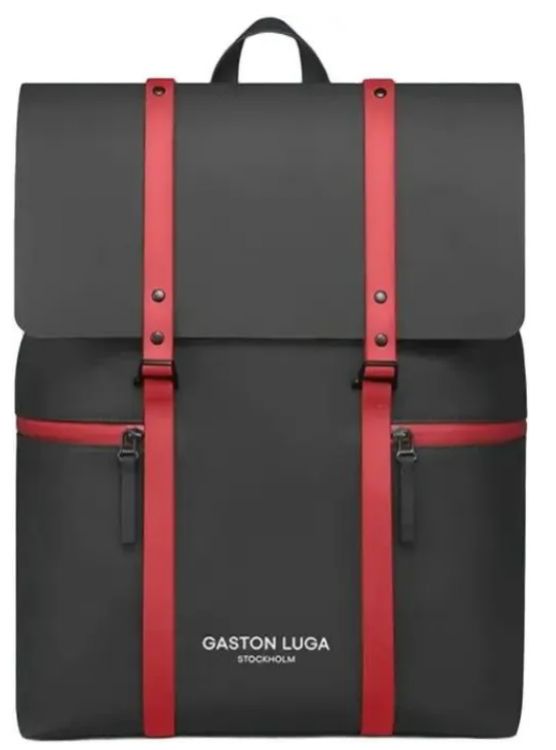 Рюкзак Gaston Luga Splash 2.0 SPBP16CG 16", дизайн: Чикаго, цвет: черно-красный