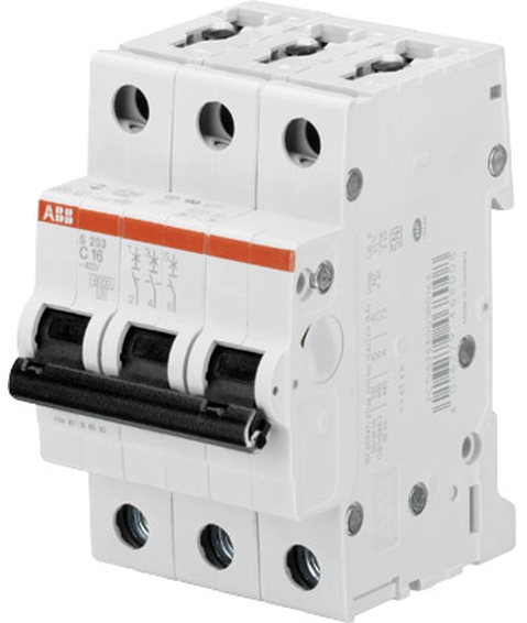 

Автоматический выключатель ABB 2CDS253001R0014 S203 3P 1A (C) 6kA, 2CDS253001R0014