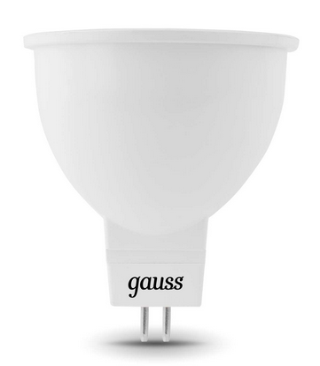 

Лампа светодиодная Gauss 101505105-D LED MR16 GU5.3-dim 5W 3000K диммируемая, 101505105-D