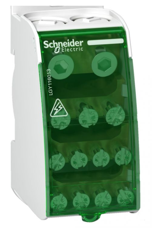 

Блок распределительный Schneider Electric LGY116013 Acti 9 винтовой 1P 160А 13 отверстий, LGY116013