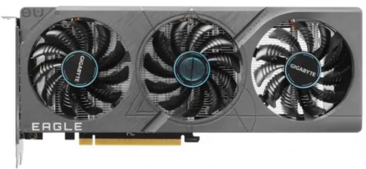 

Видеокарта PCI-E GIGABYTE GeForce RTX 4060 EAGLE (GV-N4060EAGLE OC-8GD) 8GB GDDR6 128bit 5nm 1830/17000MHz 2*HDMI/2*DP, GeForce RTX 4060 EAGLE (GV-N4060EAGLE OC-8GD)