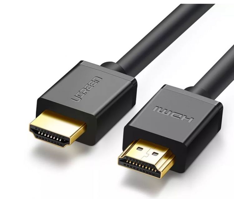 

Кабель интерфейсный UGREEN HD104 10178_ HDMI Male To Male, 8м, черный, HD104