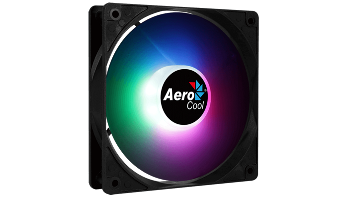 

Вентилятор для корпуса AeroCool FROST 12 PWM 4718009158085 120x120x25mm, 500-1500rpm, 18.2-27.5dBA, 17.3-28.2CFM, RGB led, 4-pin PWM, FROST 12 PWM