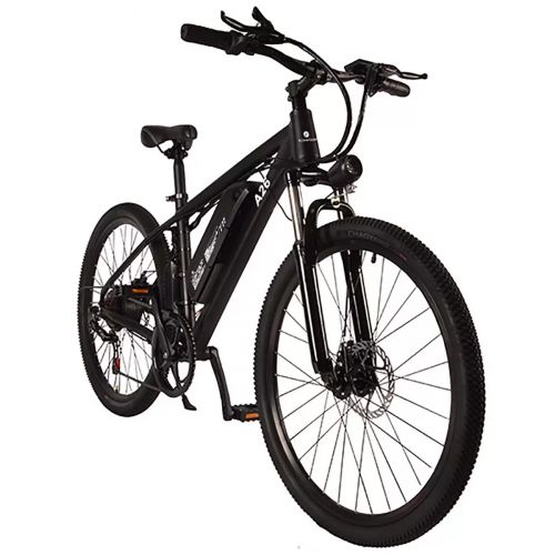 Велосипед ADO A26 электрический, диаметр колёс 26, 500W, 25км/ч, чёрный