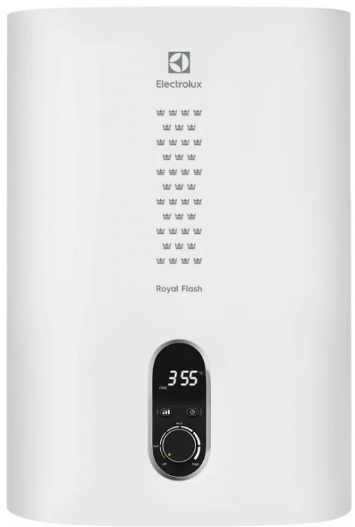 Водонагреватель Electrolux EWH 30 Royal Flash Inverter универсальный монтаж, интеллектуальное управление, на бак 8 лет