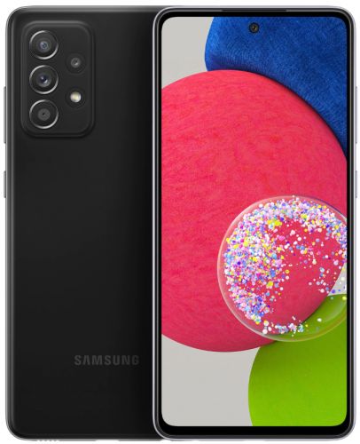 Смартфон Samsung Galaxy A52S 8/256GB SM-A528BZKIMEB черный 2Sim 6.5" 1080x2400 Android 11 64Mpix 3G