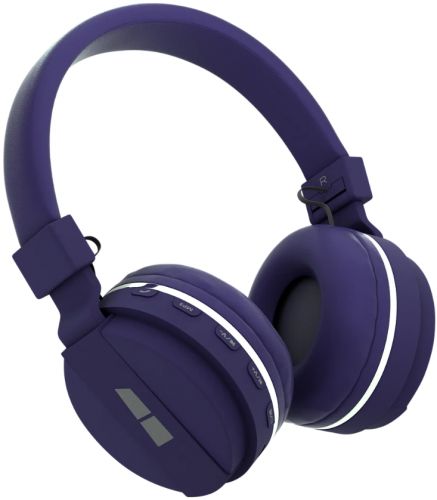 Наушники беспроводные More Choice HW15 накладные 5.0 200mAh Purple, цвет фиолетовый