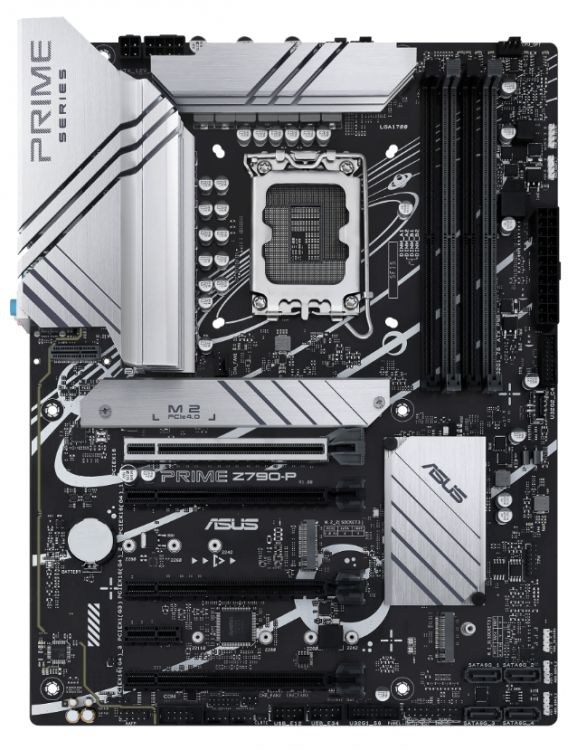 

Материнская плата ATX ASUS PRIME Z790-P 90MB1CK0-M0EAY0 (LGA1700, Z790, 4*DDR5 (7200), 4*SATA 6G RAID, 3*M.2, 5*PCIE, 2.5Glan, HDMI, DP, USB Type-C, 3, PRIME Z790-P