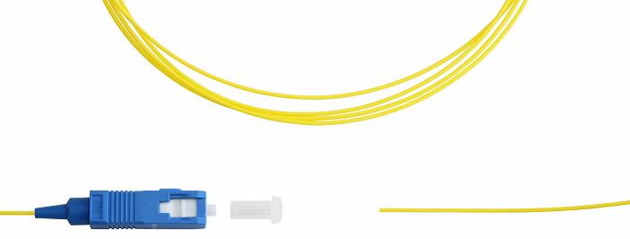 Пигтейл TELCORD ШОС-0.9-PT-SC/U-SM-1.5м-LSZH-YL SC/UPC, SM(G.652.D), 0.9мм, LSZH, 1.5м