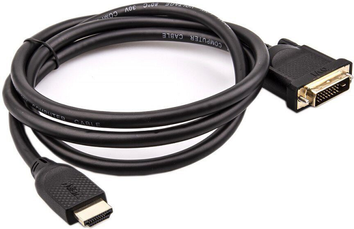 

Кабель интерфейсный HDMI-DVI VCOM CG484G-1.5M AM/M, CU, 1080P/60Hz, 1.5м, CG484G-1.5M