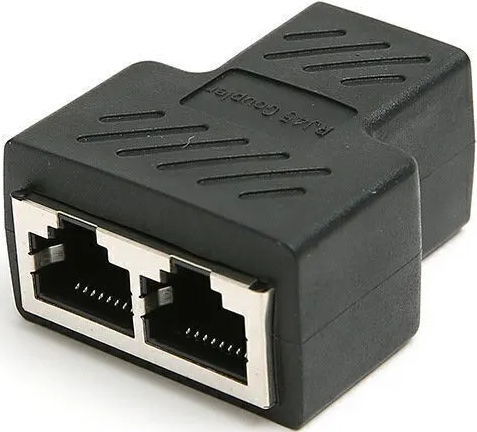 

Разветвитель VCOM CT252S RJ45 8P8C (F)=>2*8P8C (F), FTP, ABS пластик, кат. 5e, CT252S