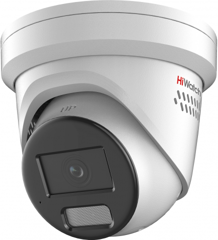 Видеокамера IP HiWatch IPC-T042C-G2/SUL(4mm) 4Мп уличная с LED-подсветкой до 30м, строб и динамиком