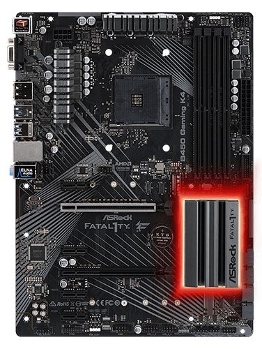 Материнская плата ATX ASRock B450 GAMING K4