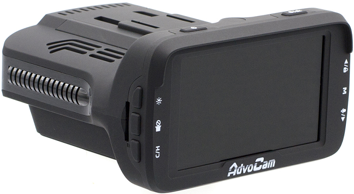 цена Видеорегистратор автомобильный AdvoCam FD COMBO 1920х1080, 2.7, 142°, microSD, SDHC, SDXC, чёрный