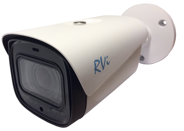 Видеокамера RVi RVi-1ACT202M (2.7-12) 1/2.7” КМОП; моторизированный; ИК 60 м; 1280×720/50 к/с; HLC/BLC/D-WDR/2D DNR; DC 12 В; IP67, белая