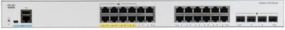 

Коммутатор Cisco C1000-24FP-4G-L Catalyst 1000 24port GE, Full POE, 4x1G SFP, C1000-24FP-4G-L