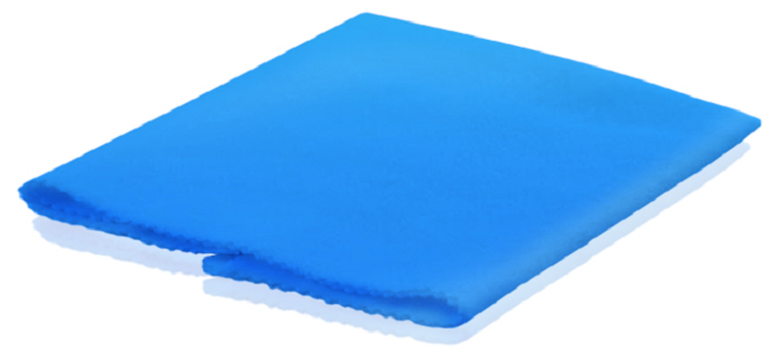 цена Салфетка NVP NVO-03-004 из микрофибры универсальная, 29х29 см, синий, упак