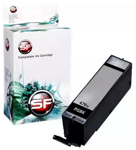 

Картридж SuperFine SF-PGI470XLBk Canon PGI-470XL PIXMA TS5040/6040/8040/9040/MG5740/6840/7740 23.5ml Black SuperFine, SF-PGI470XLBk