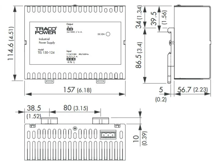 фото TRACO POWER TIS 150-124