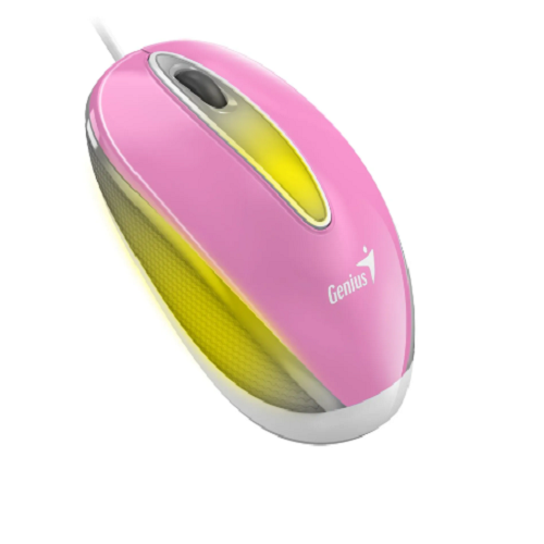 

Мышь Genius DX-Mini 31010025403 светодиодная проводная, USB, 1000 DPI, pink, DX-Mini