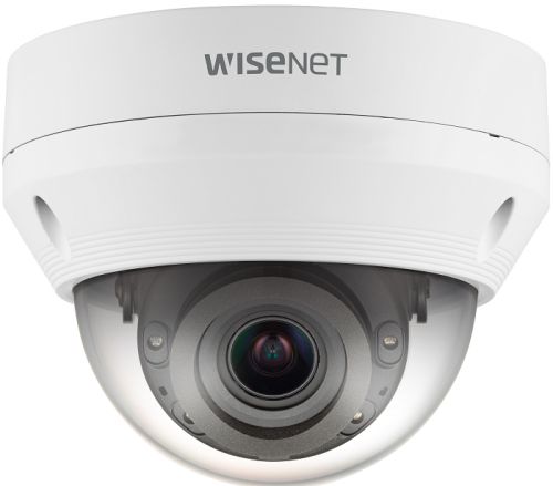 Видеокамера IP Wisenet QNV-8080R 5МП уличная антивандальная купольная с функцией день-ночь (эл.мех.
