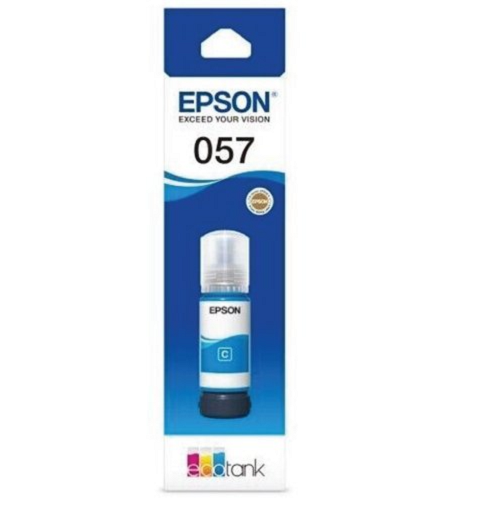 Картридж струйный Epson 057 EcoTank Ink C13T09D298 cyan 70ml