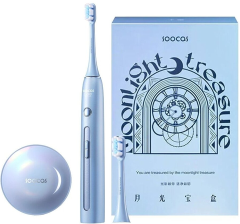 Зубная щетка Xiaomi SOOCAS X3PRO UVC Sanitizer Sonic Toothbrush Blue X3PRO-BLUE - фото 5